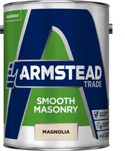 Armstead Trade Smooth Masonry Paint Magnolia 5L